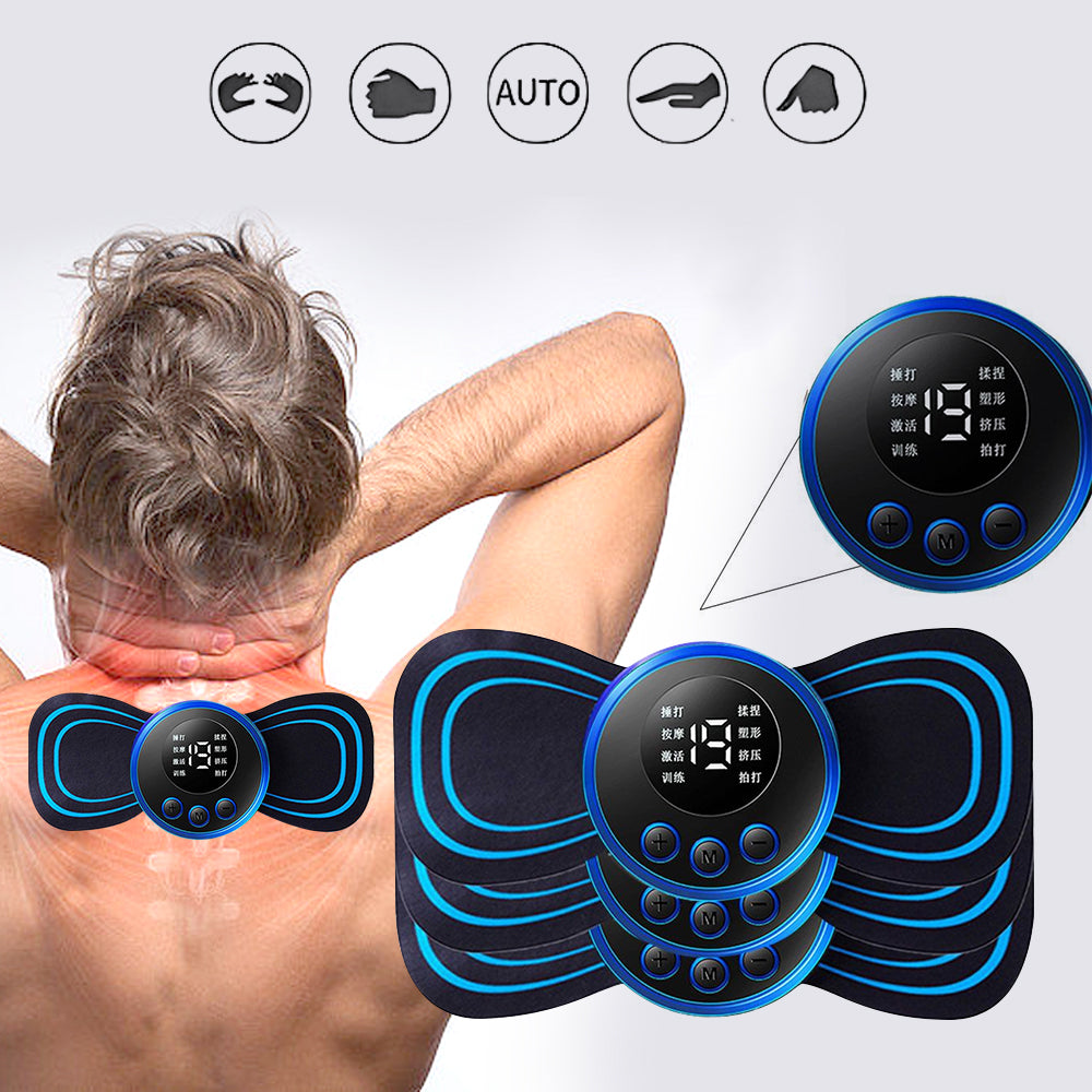 Masseur Électrique Intelligent EMS – Soulagement Ciblé pour le Dos et les Muscles